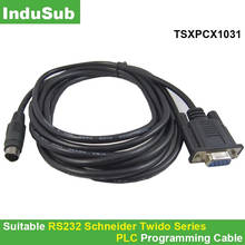 TSXPCX1031 Programming Cable RS485 adapter for Schneider TWIDO/TSX PLC TSXPCX-1031 Download Line RS232 Port 2024 - buy cheap