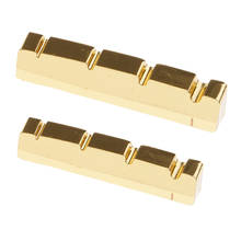 1Pc Guitar String Bridge Nut Carved Brass or Electric Bass Replacement Parts 2024 - buy cheap