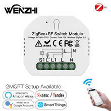 Módulo de interruptor de luz DIY para enchufe ZigBee3.0 RF, 433 Mhz, automatización, Control remoto, Smart Life/Tuya, funciona con Alexa y Google Home 2024 - compra barato