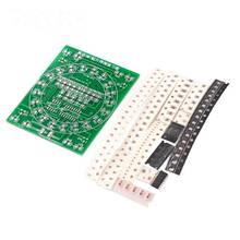 SMD Component Soldering Practice Board CD4017+NE55 Water Light Kit Skill Training Welding Practice Board Training Kit 2024 - buy cheap