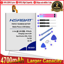 HSABAT 0 Cycle 4700mAh Battery for LG BL-T34 Sprint V30+ LS998 V30 V30A H930 H932 Mobile Phone Replacement Accumulator 2024 - buy cheap