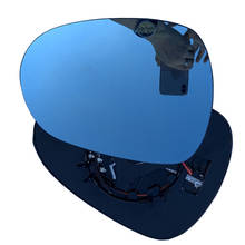 Espelho retrovisor para alfa romeo giulia, espelho retrovisor azul com visor de vidro e aquecimento automático 2024 - compre barato