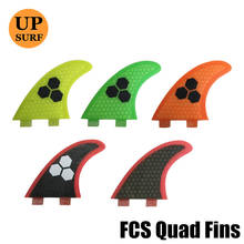 FCS Surfboard Fins Quad G5+K2.1 Fiberglass HoneyComb FCS Surf fin upsurf 2024 - buy cheap