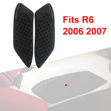 Protetor para tanque de combustível e joelho yamaha-acessórios para motocicletas yzf r6 2006 r6 2024 - compre barato