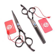 Professional Barber Scissors Z9002 5.5" JP 440C Thinning Shears Hair Cutting Scissors Hairdressing Scissors Hair Shears Add Bag 2024 - buy cheap