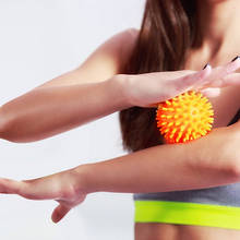 PVC Spiky Massage Ball Trigger Point Sport Fitness relieve Hand Foot pain 7.5/9cm Exercise Balls Health Care Sport Toy 2024 - buy cheap