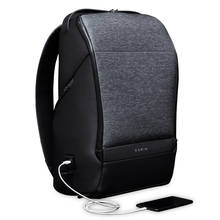 Рюкзак от кражи Korin Design FlexPack GO, мужская дорожная сумка с usb-зарядкой, рюкзак для ноутбука 15,6 дюйма, школьная сумка для мальчиков-подростков 2024 - купить недорого