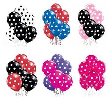 30pcs 12inch Polka Dot Latex Balloons Black White Baby Birthday Wedding Decoration Supplies Party Balloons Multicolor Air Globos 2024 - buy cheap