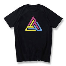 Men's BLACK PYRAMID T-shirt Men Streetwear Hip Hop men clothing T-shirt Tshirt Cool harajuku Top Tees Male Hip Hop Tee Tops 2024 - buy cheap