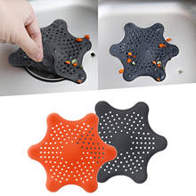 Home Bathroom Hair Filter Star Bathroom Drain Hair Catcher Bath Stopper Plug Sink Strainer Filter For Floor Drain Accessories 2024 - buy cheap