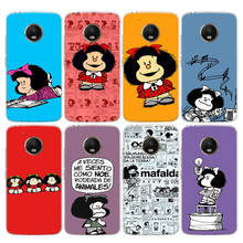 Mafalda Anime Phone Case For Motorola Moto G9 G8 G7 G6 G5S E6 E5 Plus Power Play + EU One Action Macro Vision Cover 2024 - buy cheap