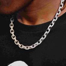 15" 16" 18" Hip Hop High Quality Iced Out Miami Cuban Sparking Bling 5A Cubic Zirconia Box Open Link Chain Women Choker Necklace 2024 - buy cheap