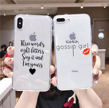 Gossip Girl Phone Case For iPhone 12 mini 11 pro Xs MAX XR 8 7 6 Plus Soft TPU корпус телефона 2024 - buy cheap