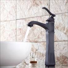 Vidric Basin Faucet Black Oil Brushed Brass Crane Bathroom Faucets Hot and Cold Water Mixer Tap Contemporary Mixer Tap torneira 2024 - buy cheap