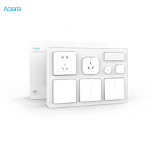 Original aqara smart Bedroom kit ,AQARA hub+Smart sensor+wall switch+wireless key For mi home App smart home kits 2024 - buy cheap