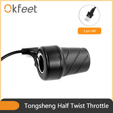Wuxing-Acelerador de giro de medio Mango para bicicleta eléctrica, TSDZ 2, izquierda, FT76X, derecha, 20x, 36, 48V, para Motor medio Tongsheng 2024 - compra barato