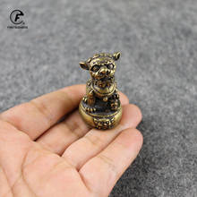 Lion Seal Statues For Decoration Lion Statue China Style Copper Figurine/Sculpture Model Animal Abstract Room Decoration Home 2024 - buy cheap