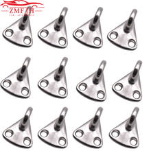 12Pcs 35mm 316 Stainless Steel Boat Deck Fender Hook Closed Mini Eye High Polished Yacht Boat Hardware bateau accessoires marine 2024 - buy cheap
