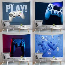 Teens Gamer Print Polyester Fabric Home Decor Rug Carpets Hanging Blanket Tapestry Wall Bedroom 2024 - buy cheap