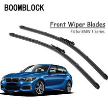 BOOMBLOCK 2pcs Car Accessories Windshield Rubber Original Wiper Blades Arm Kit For BMW F20 F21 E87 E82 E81 BMW 1 Series 2024 - buy cheap