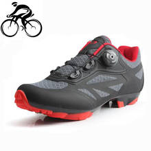 Sapatos de ciclismo profissional tiebao, tênis feminino e masculino ultraleve com auto-travamento para ciclismo, mountain bike e mtb 2024 - compre barato