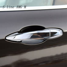 Pegatinas de protección para manija de puerta exterior de coche, embellecedor decorativo para BMW X5, X6, X1, F15, F16, F48, accesorios para automóviles 2024 - compra barato