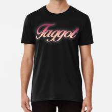 Faggot T Shirt Gay Lgbt Gay Pride Pride Fag Pink Typography 2024 - buy cheap