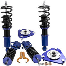 Coilover & 1 par de placa de camber para toyota celica 2000 a 2006, kit de suspensões, molas, não ajustável, amortecedor, suportes de choque 2024 - compre barato