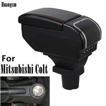 For Mitsubishi Colt Armrest box central Store content box with cup holder ashtray with 9USB interface 2024 - buy cheap