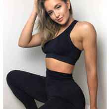Seamless Hyperflex Workout Clothes Sport Leggings and Top Set Yoga Outfits For Women Sportswear Athletic Wear Gym Sets 2 Piece 2024 - buy cheap