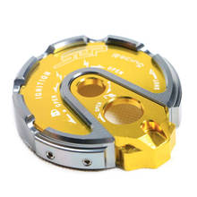 Защитная крышка замка ключа зажигания CNC для YAMAHA BWS X 125 X125 & CYGNUS 125 CYGNUS125 & GTR125 GTR 125 & SMAX155 SMAX 155 2024 - купить недорого