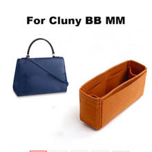 For Cluny BB MM Purse Organizer Insert Bags Organizer Makeup Handbag-3MM Felt Premium Felt (Handmade/20 Colors) 2024 - buy cheap