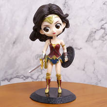 Wonder Woman модель Диана принцесса ПВХ Фигурки фильмы Qposket фигурка куклы детские игрушки для детей подарок 15 см 2024 - купить недорого