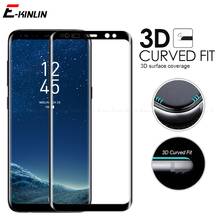 Vidrio templado curvo 3D para Samsung Galaxy, película protectora de pantalla de cubierta completa, 9H, 0,26mm, para S9, S8, S7, S6 Edge Plus, Note 9, 8 2024 - compra barato