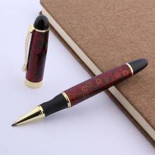 JINHAO X450 Red Ice Flower Golden Trim 0.5M Rollerball Pen 2024 - buy cheap