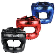 LASTSTAND Профессиональный Взрослый шлем для тхэквондо бокса Sanda MMA полная защита носа Бесплатная защита головы для борьбы 2024 - купить недорого