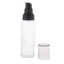 Clear Matte Glass Makeup Container Face Cream Lotion Pump Bottle For Travel 2024 - buy cheap