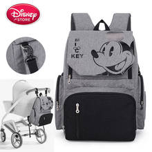 Bolsa/mochila da disney para maternidade, para cuidados com o bebê, porta fraldas e mamadeiras, com fechos e alças, para carrinhos de viagem 2024 - compre barato