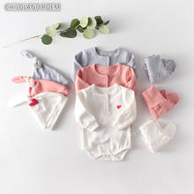 Baby Girl Clothes Spring 2020 Newborn Baby Clothes Cotton Baby Pajamas Sleepwear Boys Clothing Set With Hat 3 Pcs Baby Outfits 2024 - buy cheap