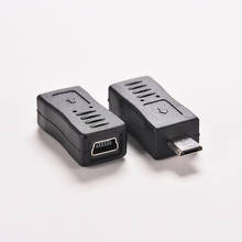 1 шт. мини USB гнездо к Micro USB папа F/M Адаптер для передачи данных зарядное устройство конвертер разъем 2024 - купить недорого