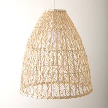 Asian New Pendant Lamp Natural Rattan Lamp Hand Make Retro Pendant Light Luminaire Living Room Light Restaurant  Lamp Suspension 2024 - buy cheap