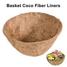 Round Coconut Liner Coco Fiber Replacement Liner Plants Basket Liner For Hanging Basket Home Garden Balcony Supplies 2024 - buy cheap