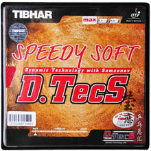 Tibhar-tenis de mesa Speedy Soft D.TECS Original, raquetas de pala de ping pong de goma 2024 - compra barato