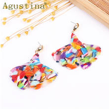 Agustina Leaf Earrings For Women Punk Earrings Fashion Jewelry Small Earrings Drop Star Dangle Funny Earings Minimalist Earring 2024 - buy cheap