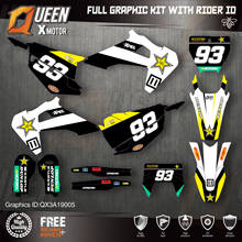 Queen X MOTOR Custom Team Graphics Decals Stickers Kit For Husqvarna Decal  2019-N TC FC TX FX FS 2020-N TE FE 125-450CC  05 2024 - buy cheap