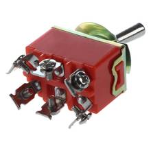 AC 250V 15A Latching 3 Way On-Off-On Single Pole Double Throw Toggle Switch Orange CNIM Hot 2024 - buy cheap
