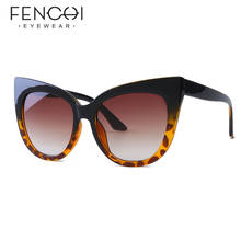 FENCHI-gafas de sol de estilo retro para mujer, anteojos de sol femeninos de marca de diseñador de cateye, estilo punk brillante, occhiali da sole uomo 2024 - compra barato