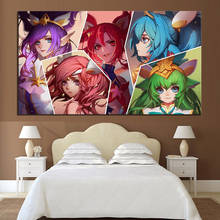 1 peça imagem hd de anime para meninas, poster de parede dos desenhos animados, decoração para parede do quarto 2024 - compre barato