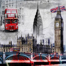 5d алмазная вышивка пейзаж башня Лондона diy Алмазная Картина Пейзаж Город Полный Круглый Алмаз Мозаика наборы для вышивки крестом 2024 - купить недорого