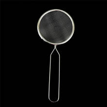 High Quality 1pcs Stainless Steel Colander Filter Oil Spoon Fine Mesh Colander Sifter Sieve Kitchen Vegetable Strainer 2024 - buy cheap